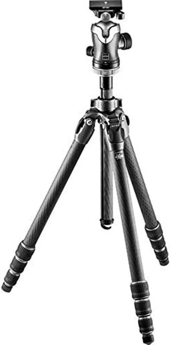 Gitzo GK2542-82QD Series 2 Mountaineer Carbon Fiber Tripod GT2542 with Center Ball Head. - Image 1