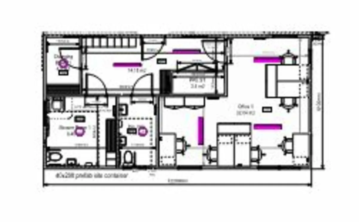 Mobile Sectional Building 40ft x 20ft - Image 4