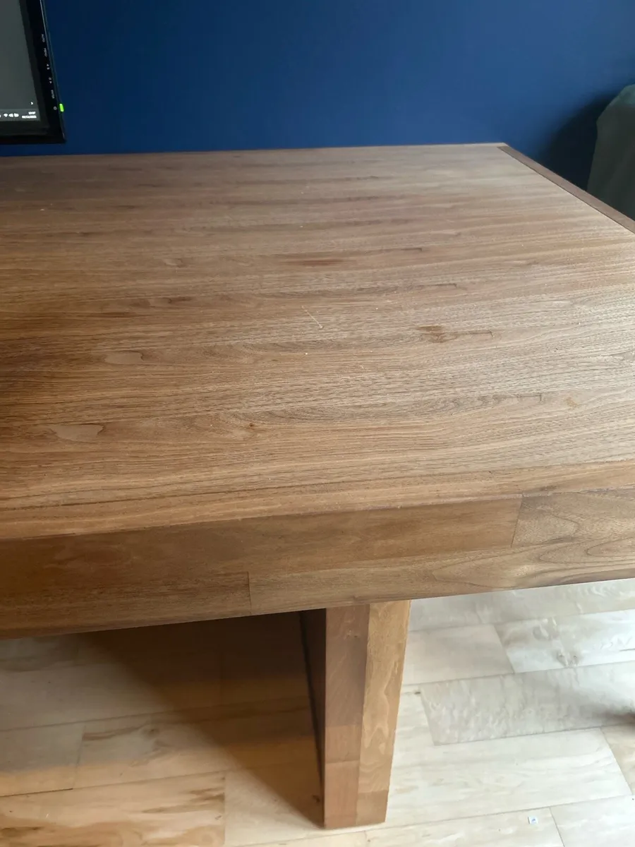 Solid Wood Dining Table - Image 3