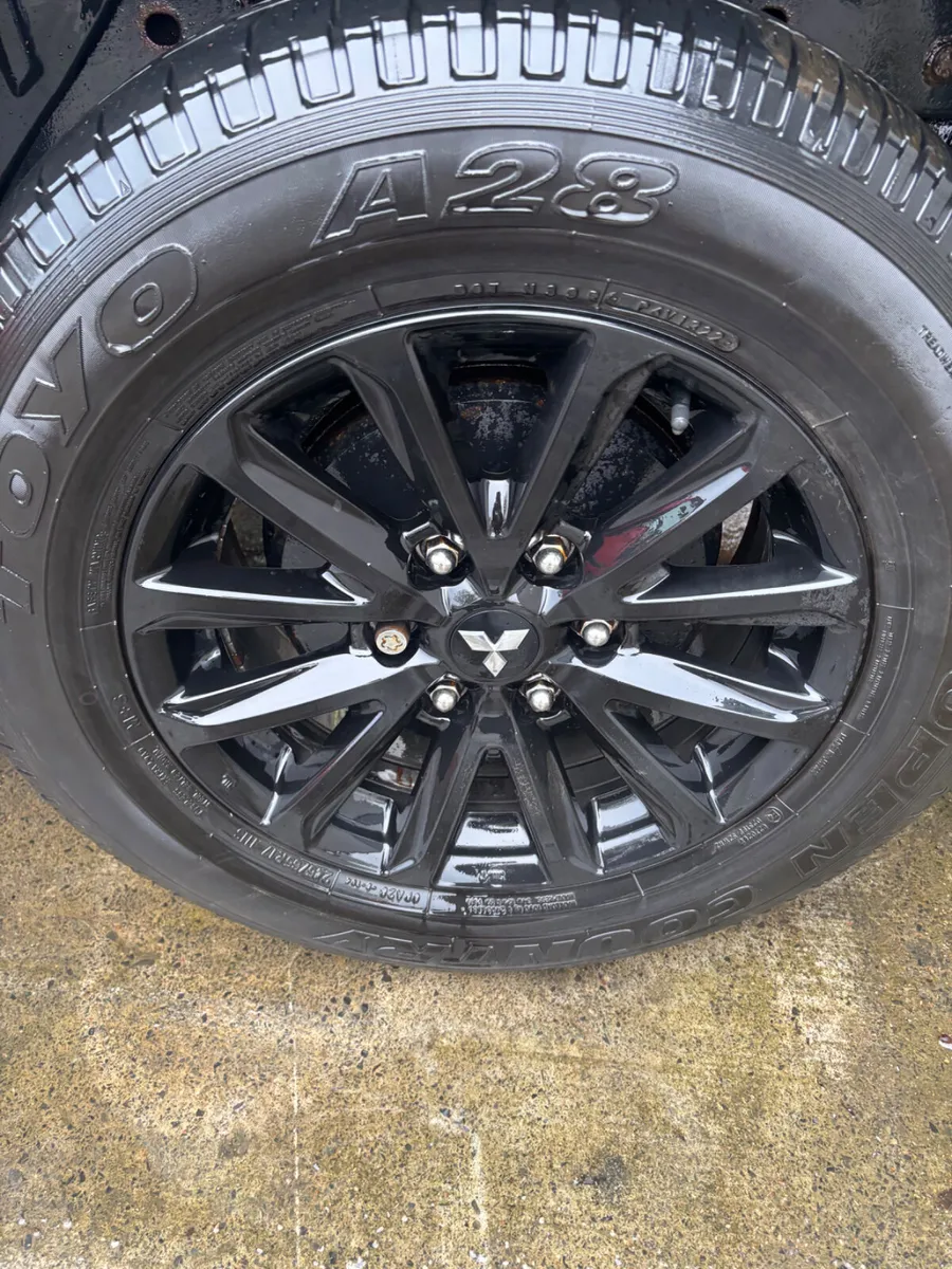 17” Mitsubishi L200  Alloys - Image 2