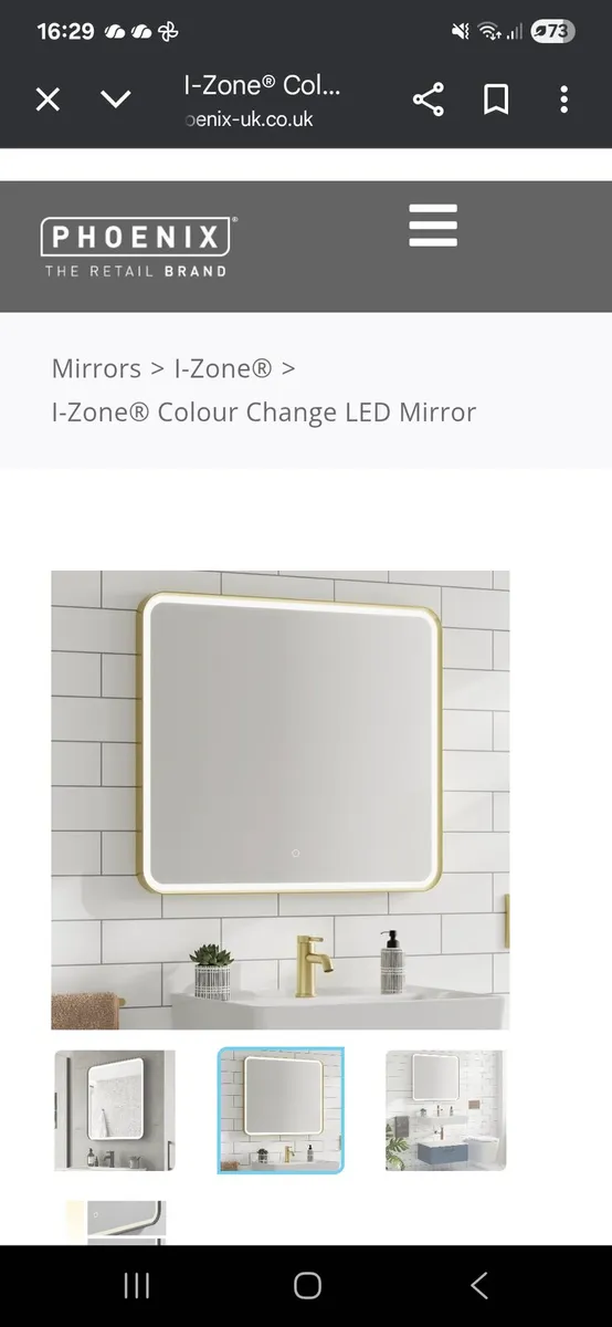 Bathroom Mirror - Image 1
