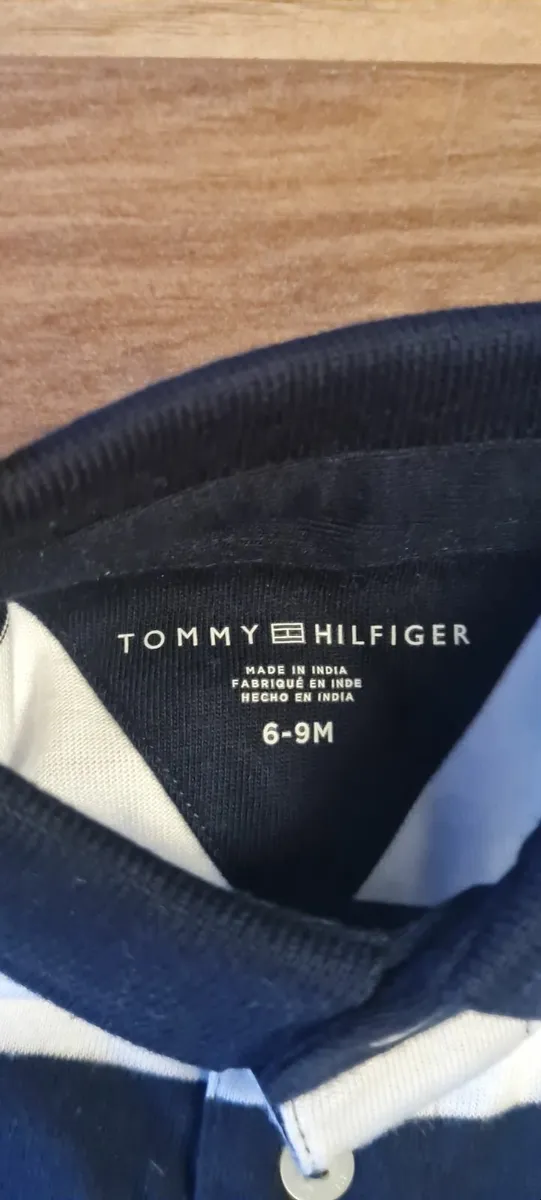 BNWT Tommy Hilfiger Babygrow 6/9 months - Image 2