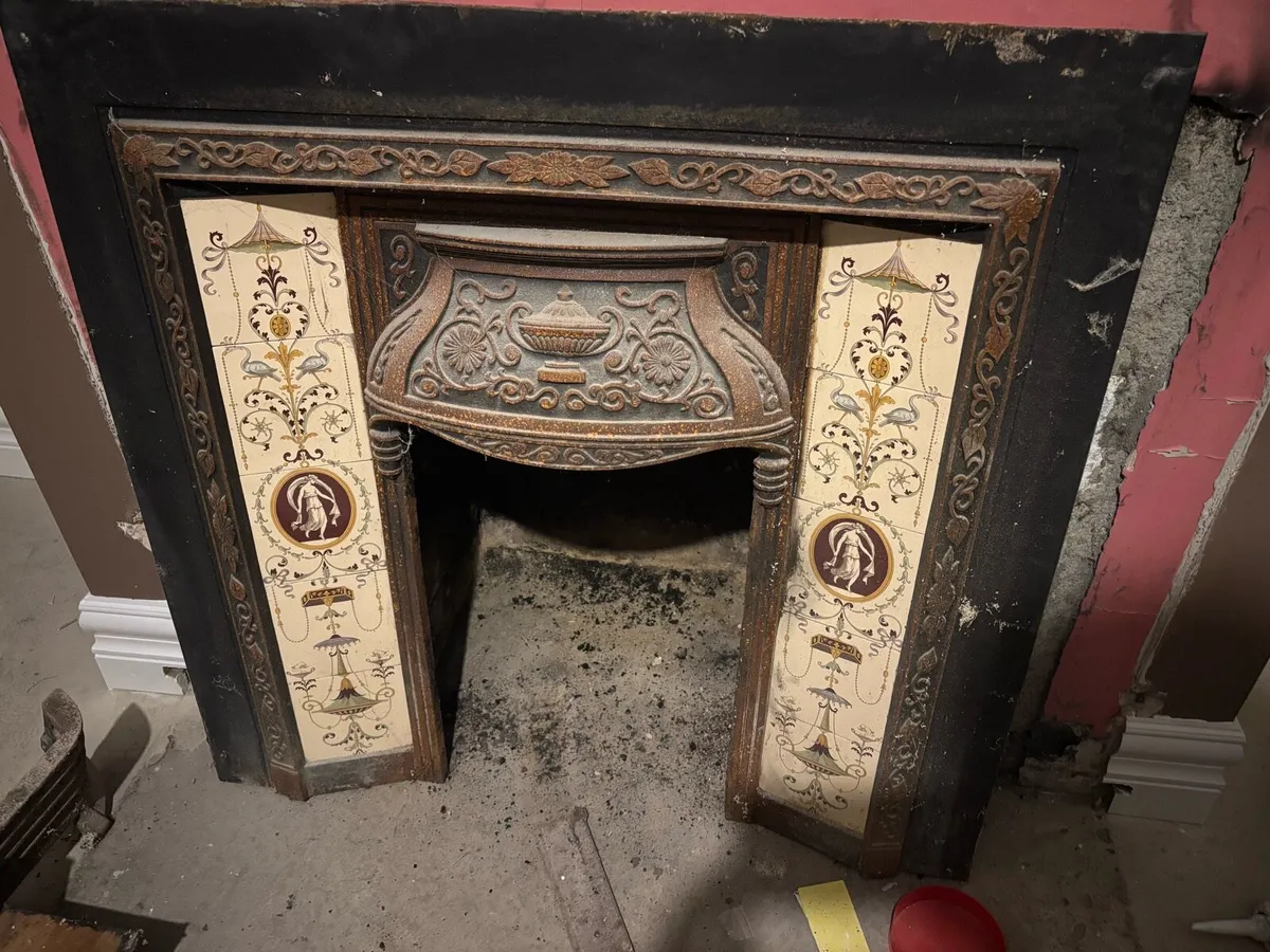 Fire place Mantelpiece  and hearth - Image 1