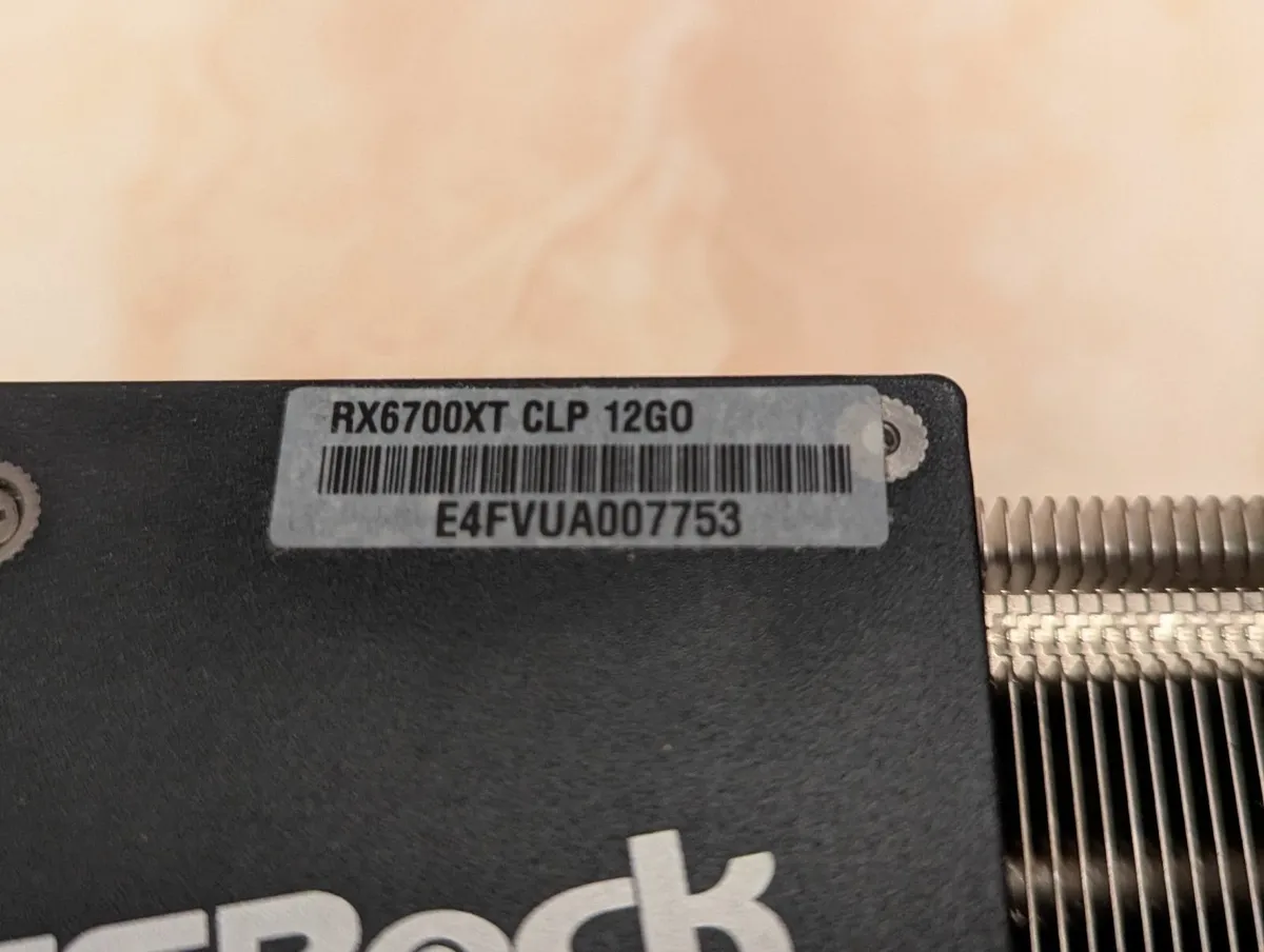 AMD 6700 XT 12Gb Graphics Card - Image 2