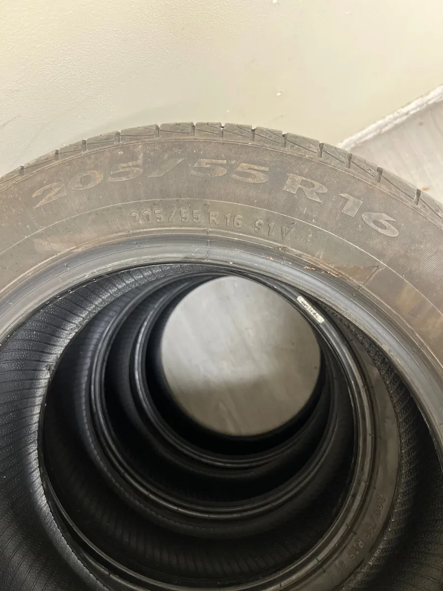 PIRELLI 205/55/16 Tyres Excellent Condition - Image 2