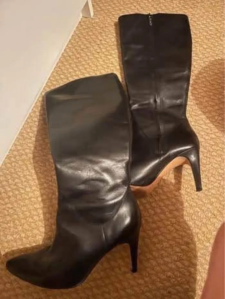 Clark leather boots - Image 1