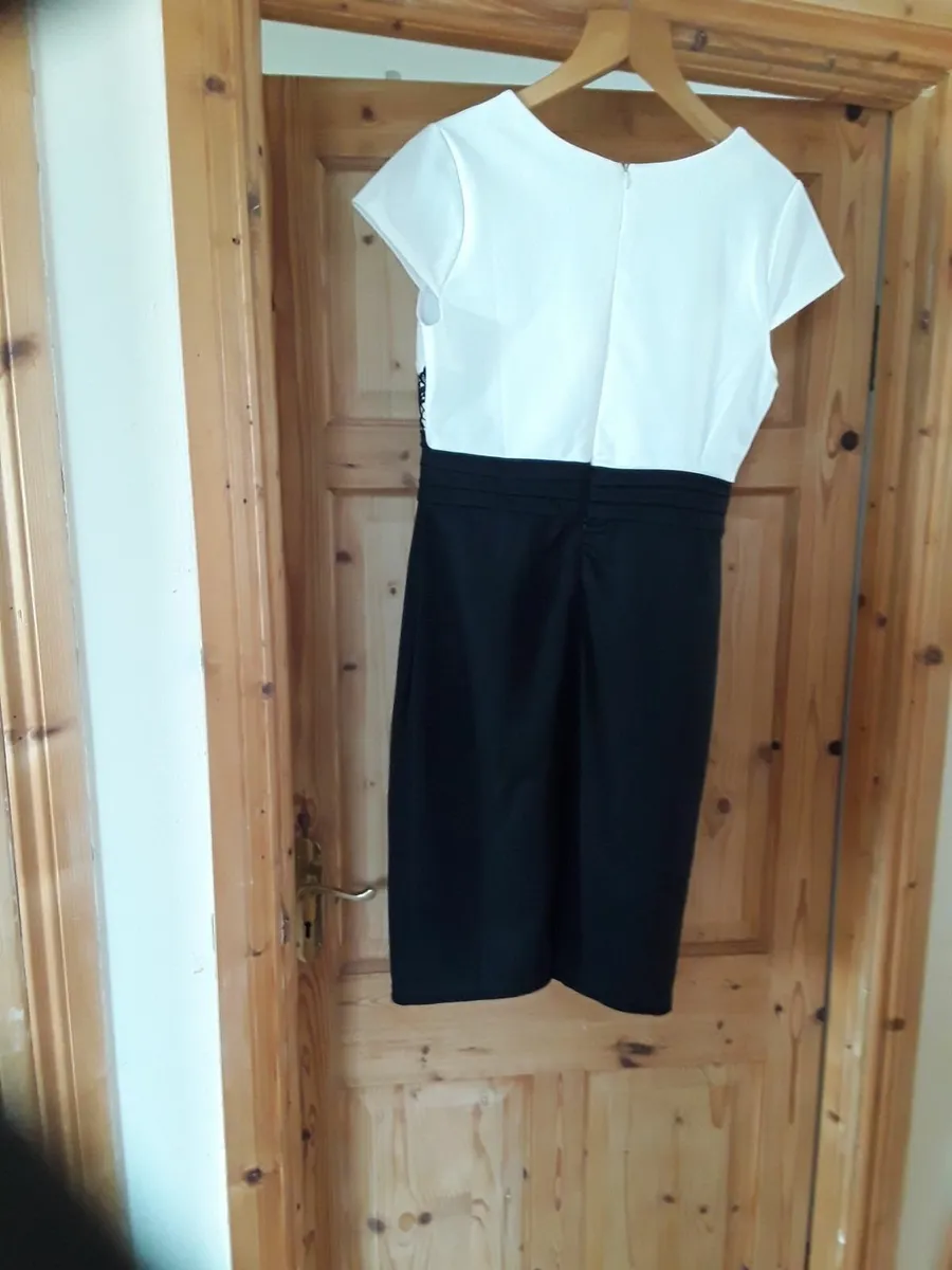 Ladies brand new black and white party dress - Image 3