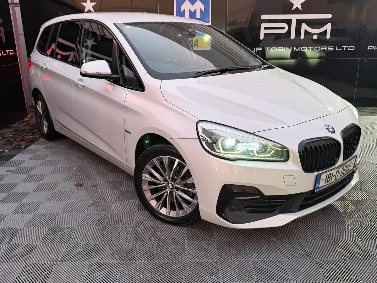 BMW 218D Luxury Auto 7 seater Black Pack - Image 1