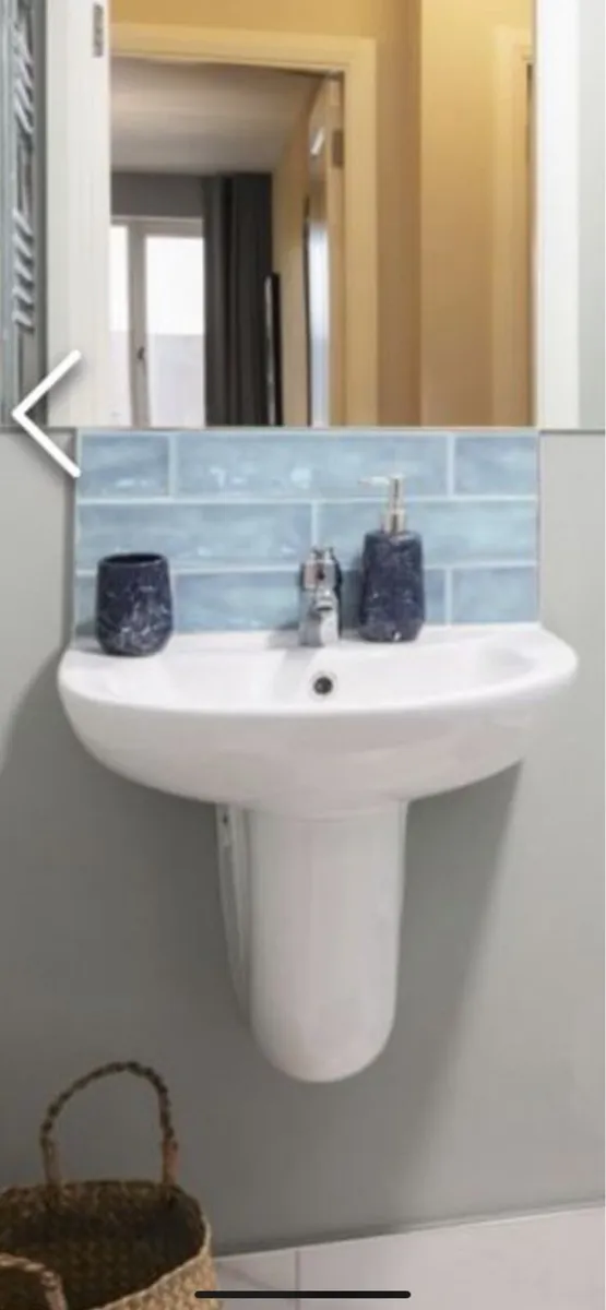 Two Bathroom Sinks - Almost New - Image 1