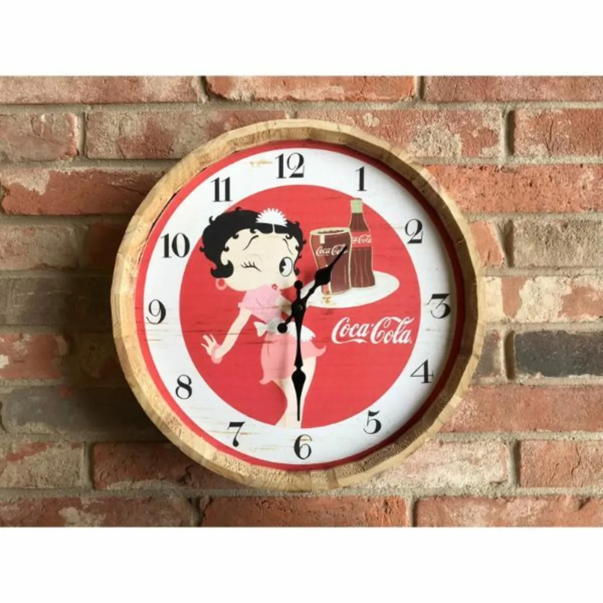 Barrel Lid – Coca Cola – Clock – H76