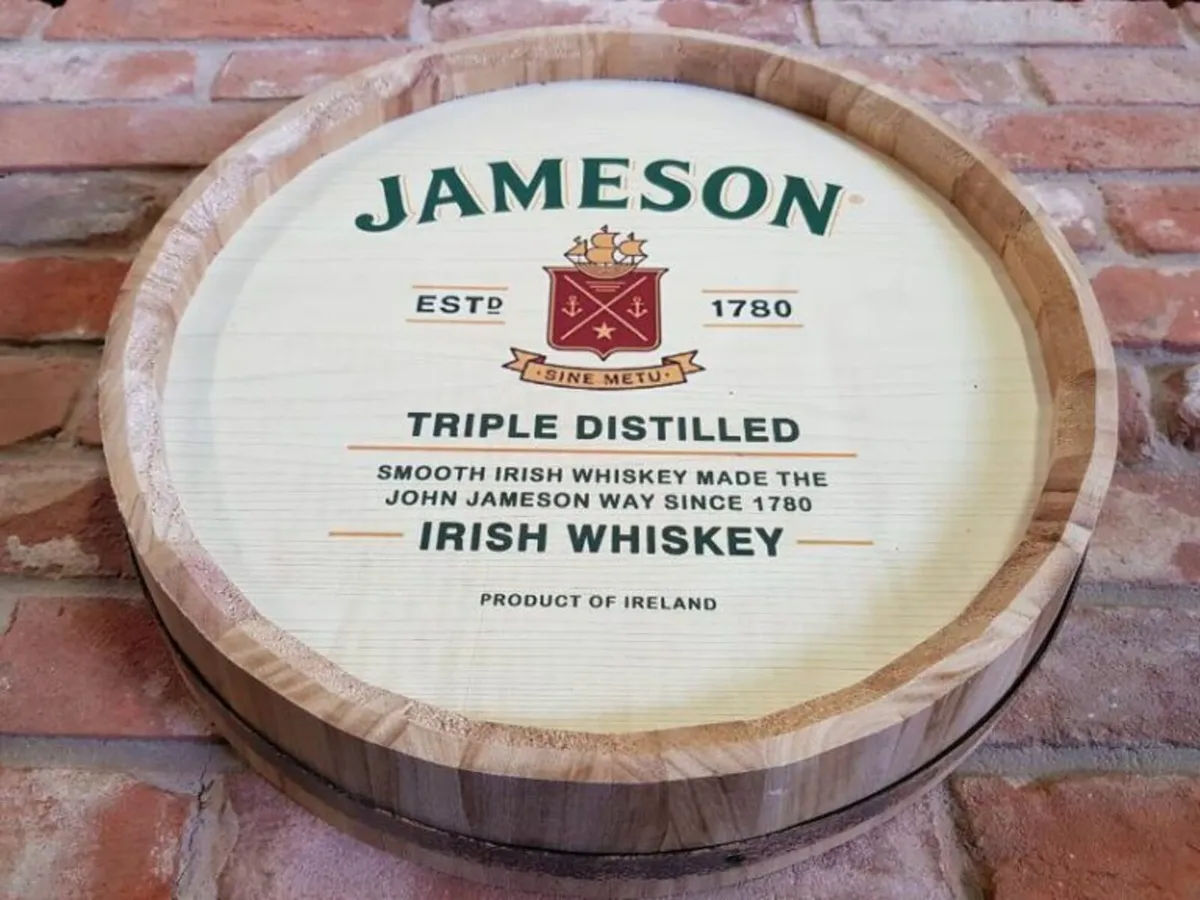 Barrel Lid Sign – Jameson – HS4