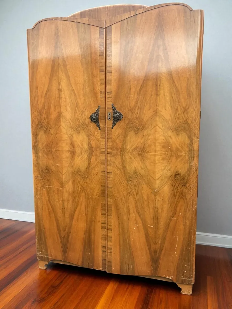 Wardrobe - Vintage - Antique - Walnut - Image 3