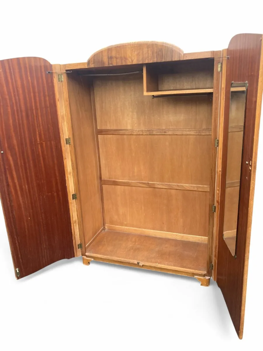 Wardrobe - Vintage - Antique - Walnut - Image 4