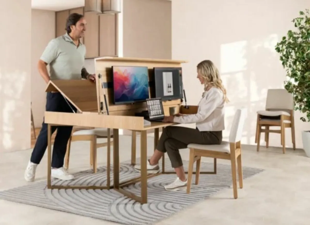 Transformer Table to Desk, free delivery in Donega - Image 2