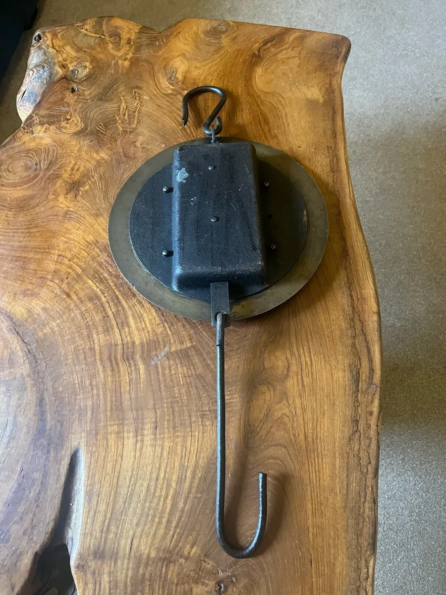 Antique Salter 41 Lb Dairy Hanging Scales - Image 3