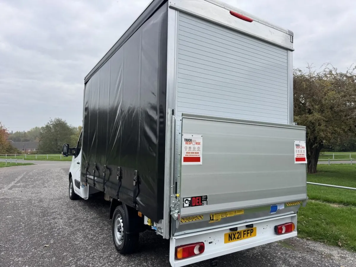 NISSAN NV400 2.3 3.5t LWB Curtainside Tail Lift - Image 2