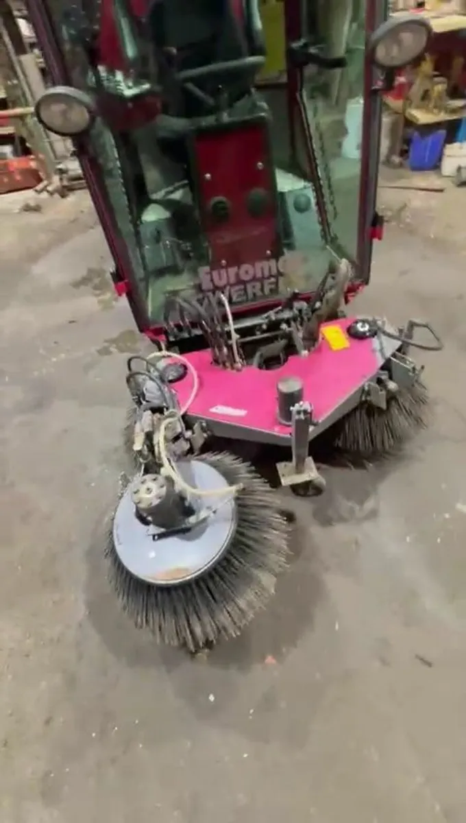 Euromec diesel road sweeper roadsweeper no vat - Image 2