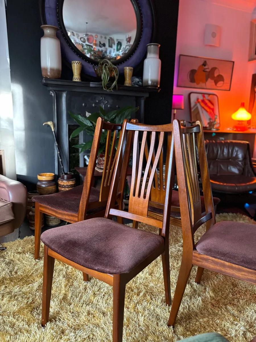 Mid Century Dining Chairs - Image 1