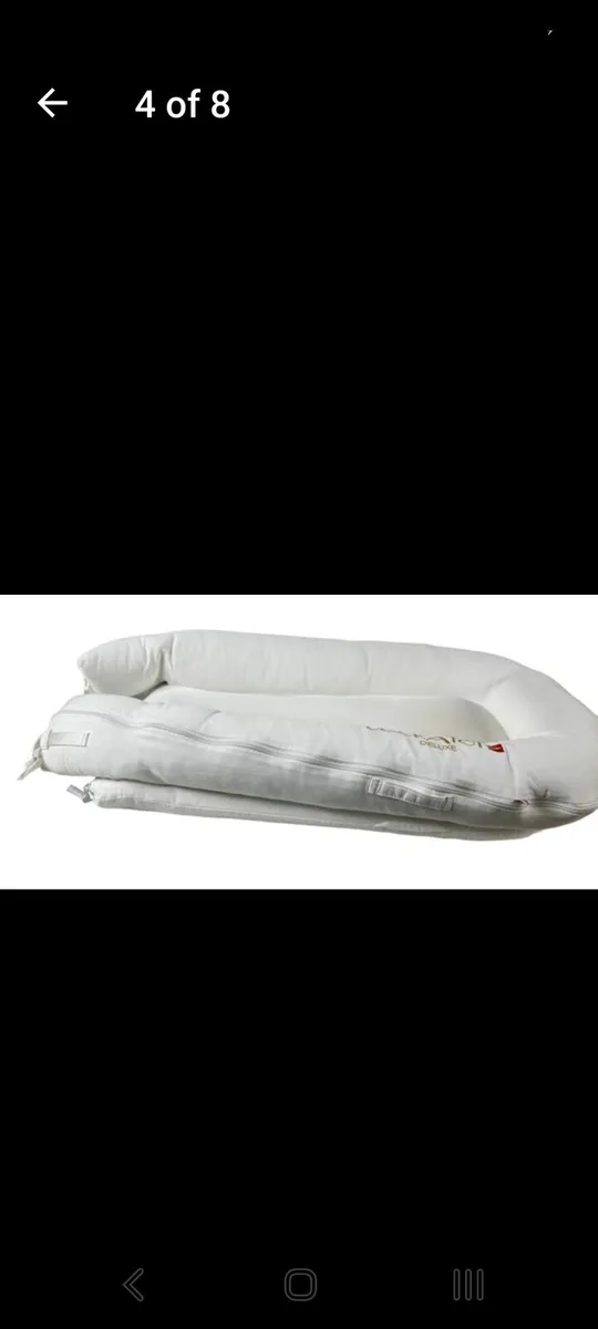Dockatot Dock Delux Peestige white baby nest - Image 3