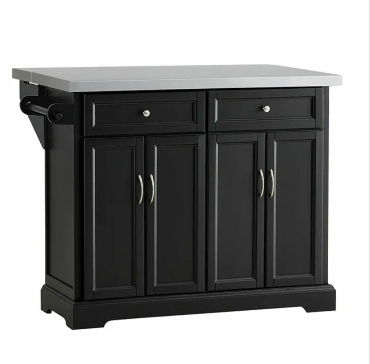 Kitchen island  with expandable work surface - Image 1
