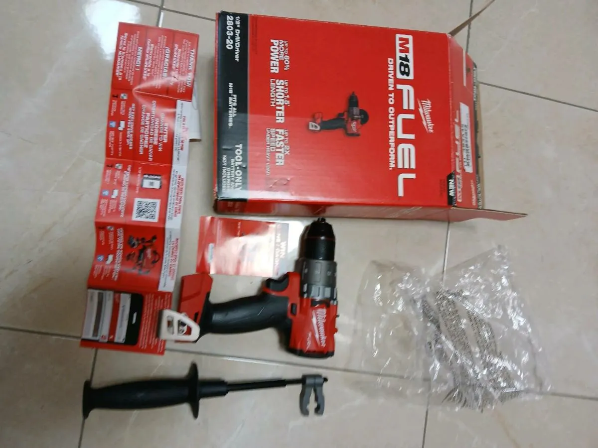 Milwaukee m18 Drill brand new - Image 4