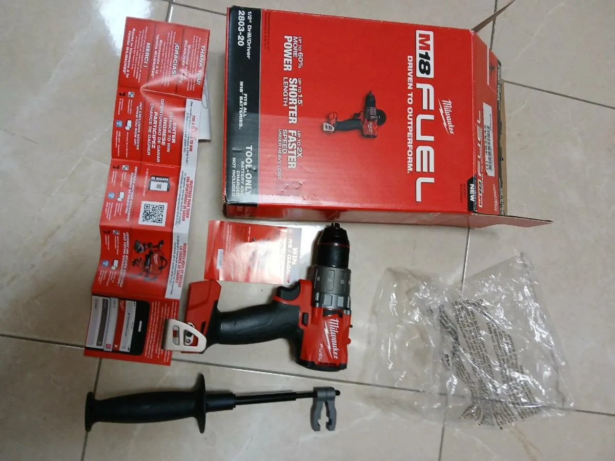 Milwaukee m18 Drill brand new - Image 1