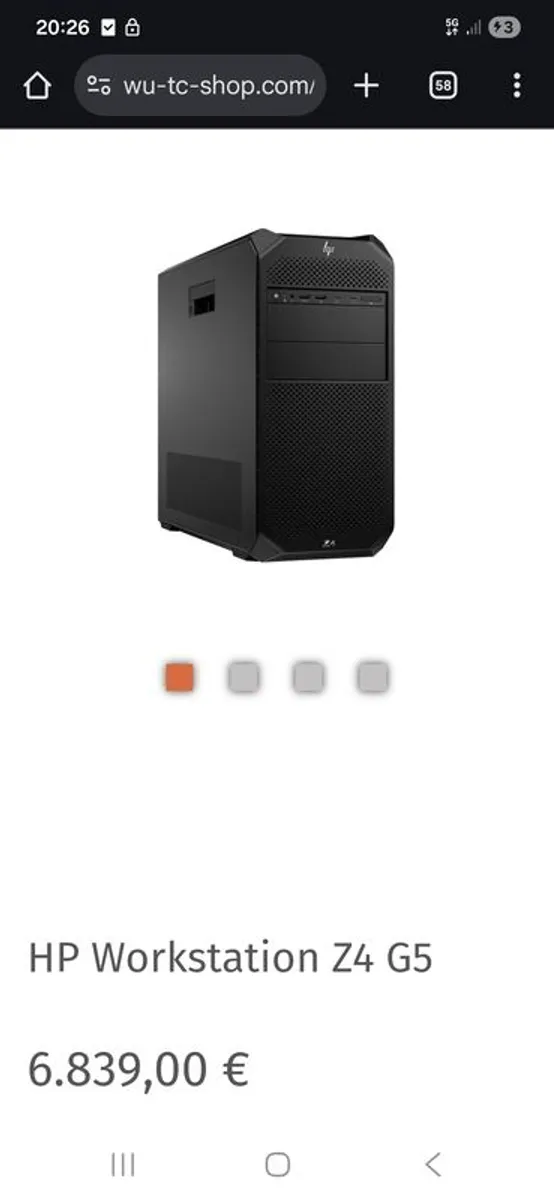 HP Workstations z4 g5 tower .. Brabd new!!! - Image 1