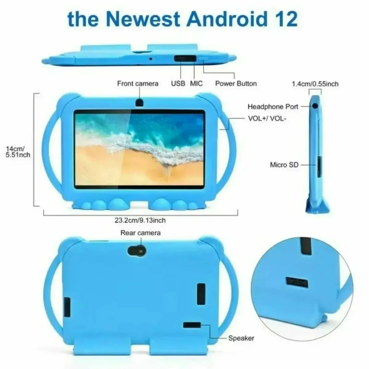 Android Tablet 7-Inch WiFi 32GB Storage 2GB - Image 4