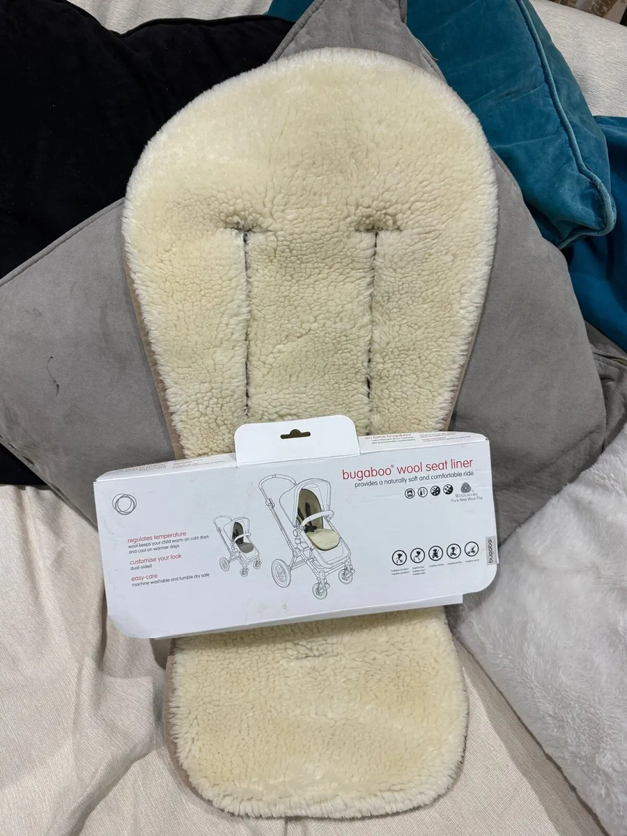 Bugaboo wool seat liner in Swords - Image 1