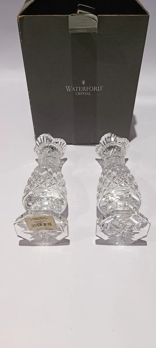 Waterford Crystal 6" Hospitality candlesticks - Image 2