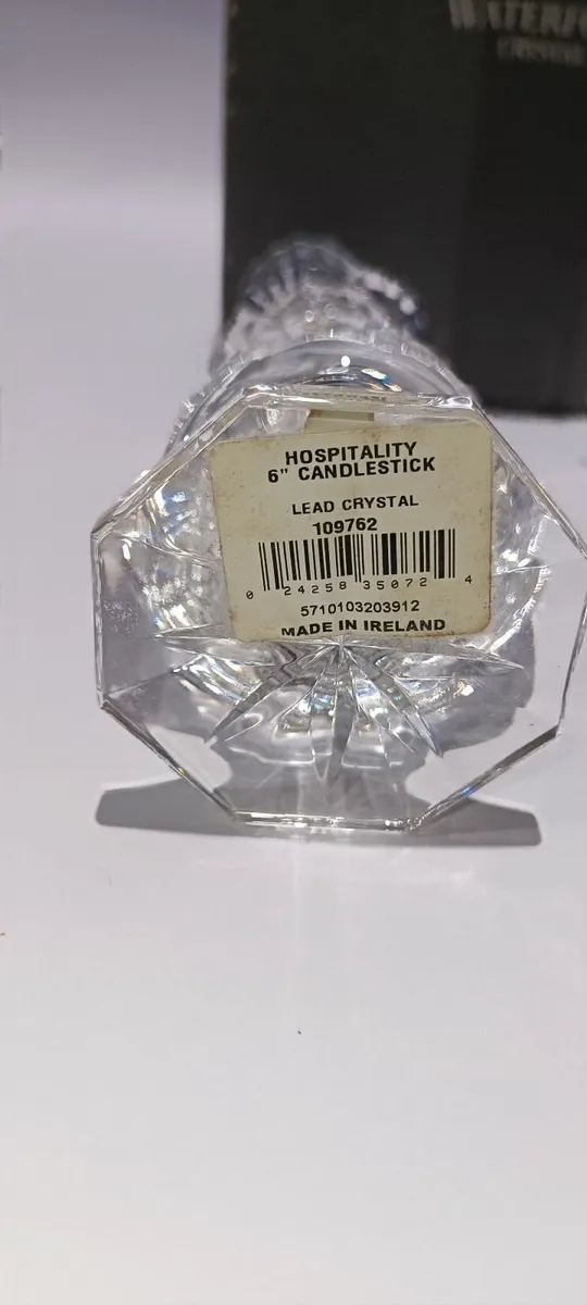 Waterford Crystal 6" Hospitality candlesticks - Image 3