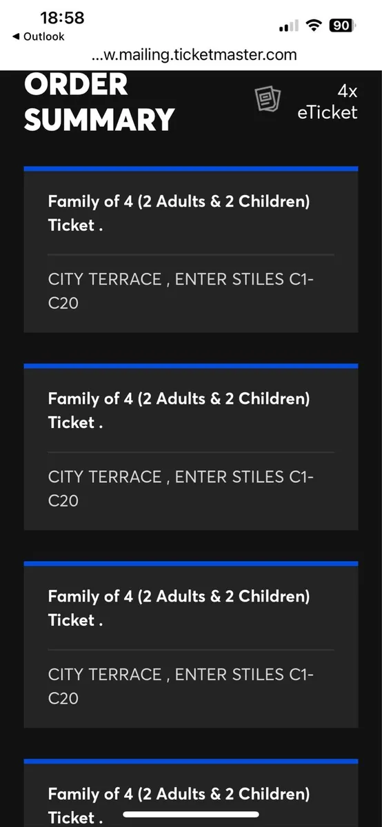 4 x Munster v Gloucester Rugby tickets - Image 2