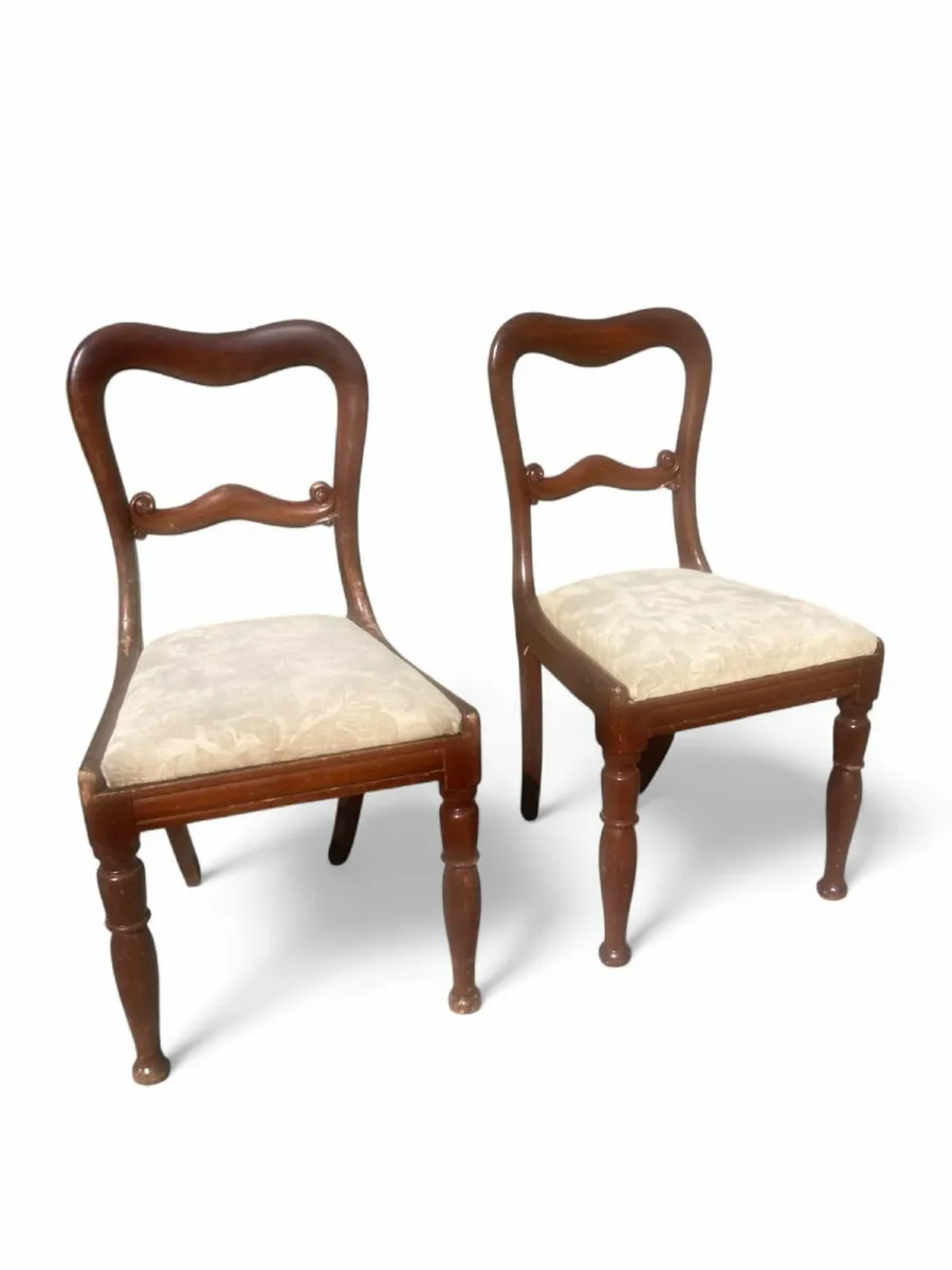 Antique Chairs x 2 - Victorian - Image 2