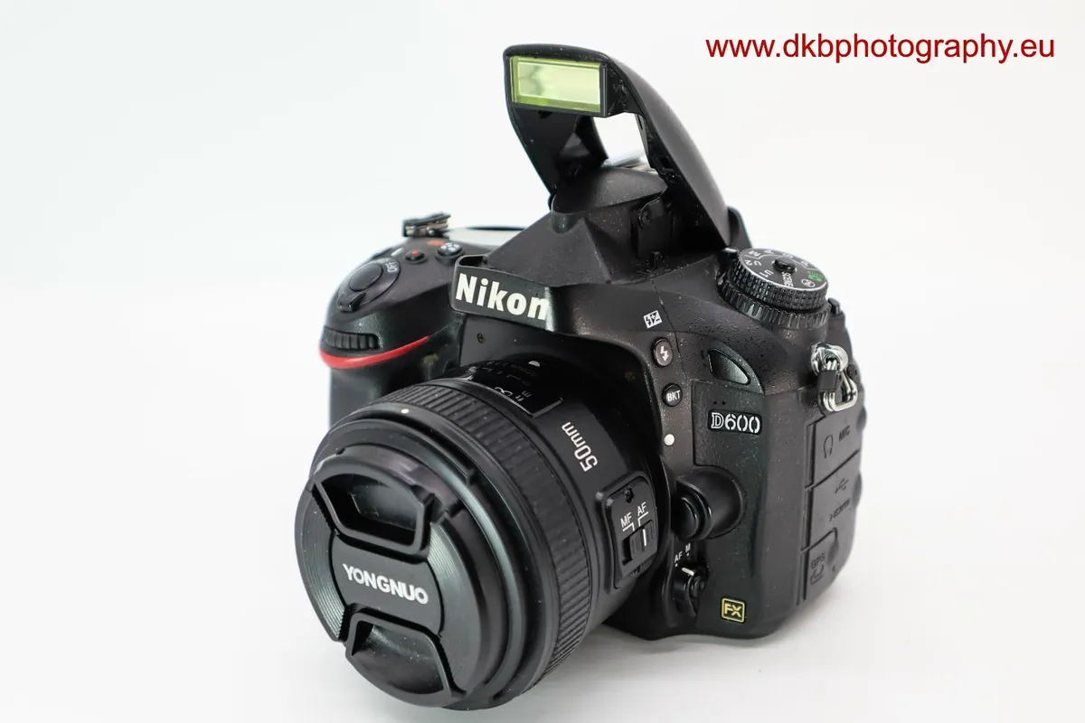NIKON D600 DSLR CAMERA & YONGNUO YN50mm F1.8n LENS - Image 3
