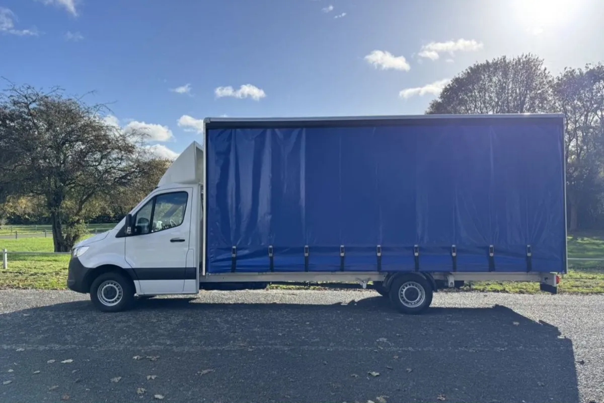 2022 Mercedes-Benz Sprinter 4.2m Curtainsider Van - Image 1
