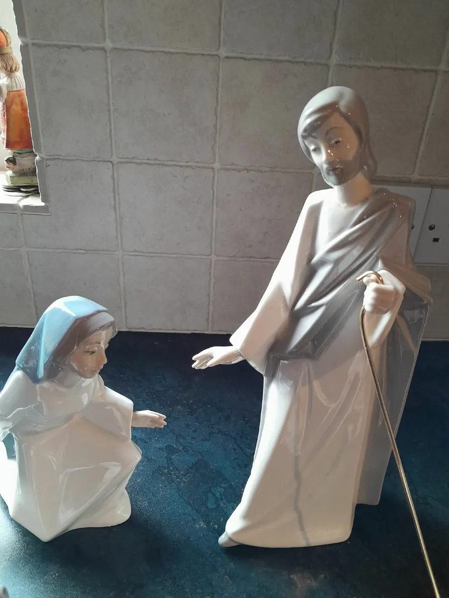 Vintage Tengra (Valencia) 5 piece Holy Family - Image 2