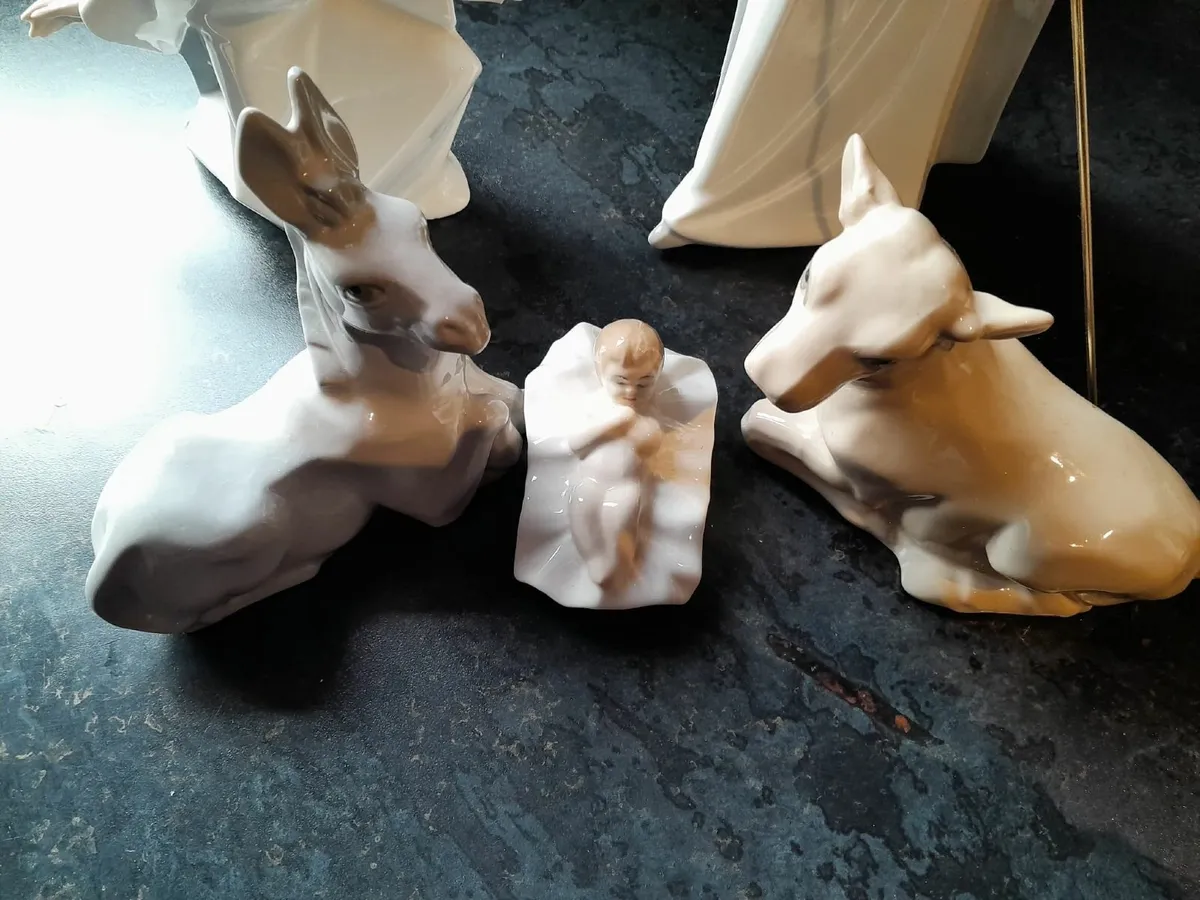 Vintage Tengra (Valencia) 5 piece Holy Family - Image 3