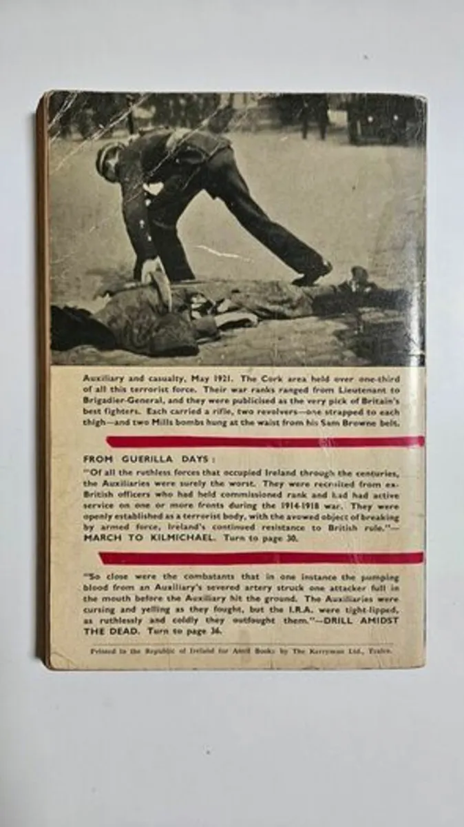 Guerilla Days in Ireland- Tom Barry - History Book - Image 2