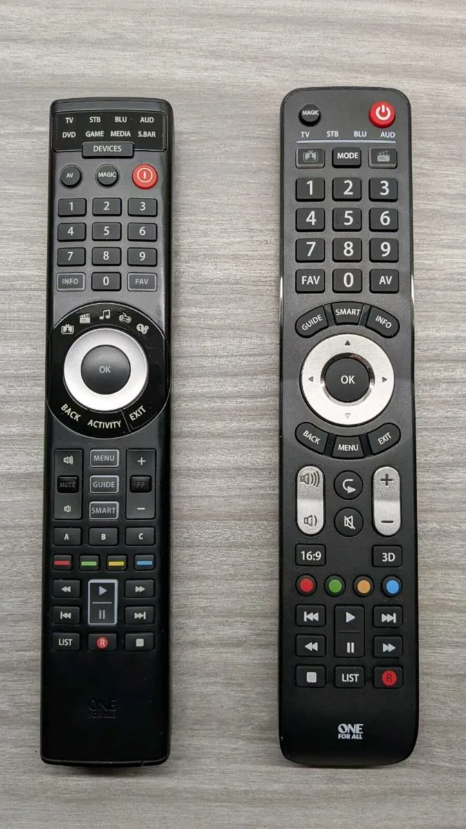 One For All remotes - Image 1