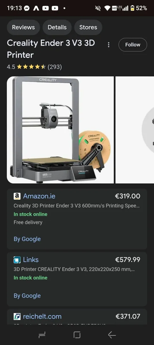 Creality 3v3 3d printer - Image 2