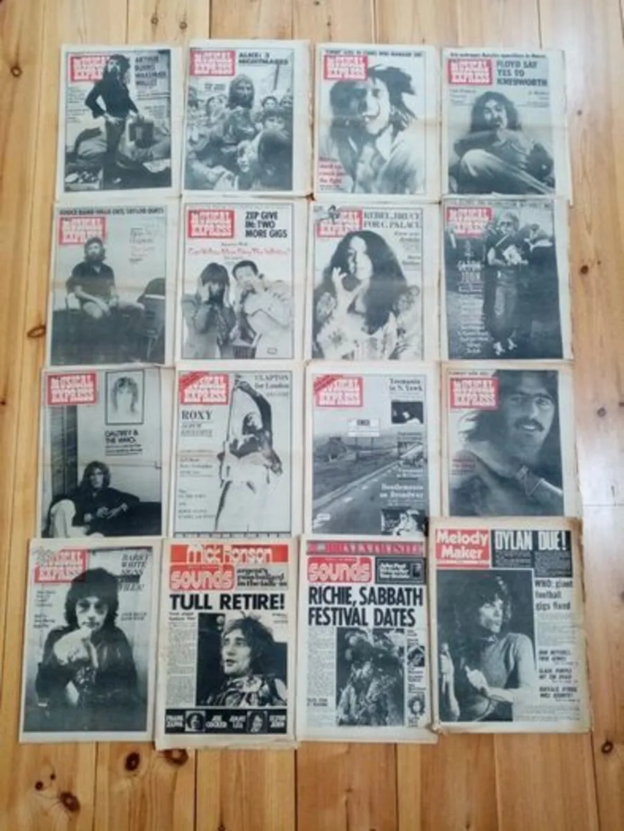 Vintage Music Magazines x 25 - NME Magazines - Image 3