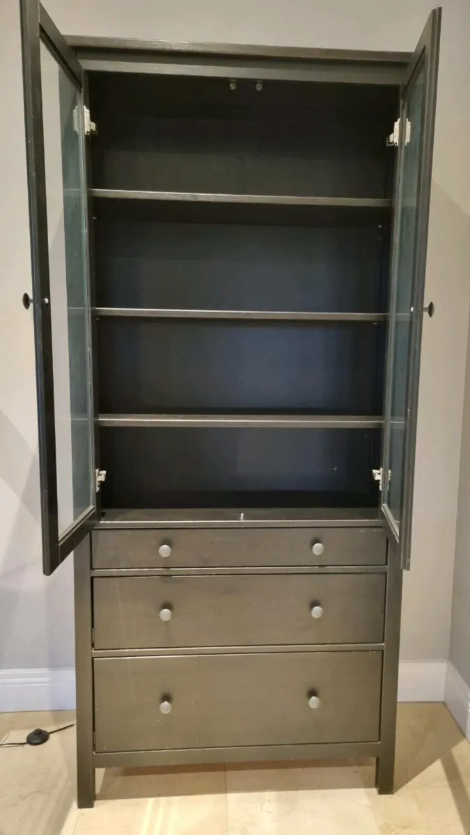 Ikea Hemnes Display Cabinet - Image 2