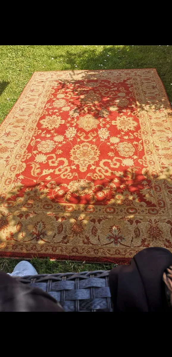 6'x 4' Wool Blend Rug - Image 2