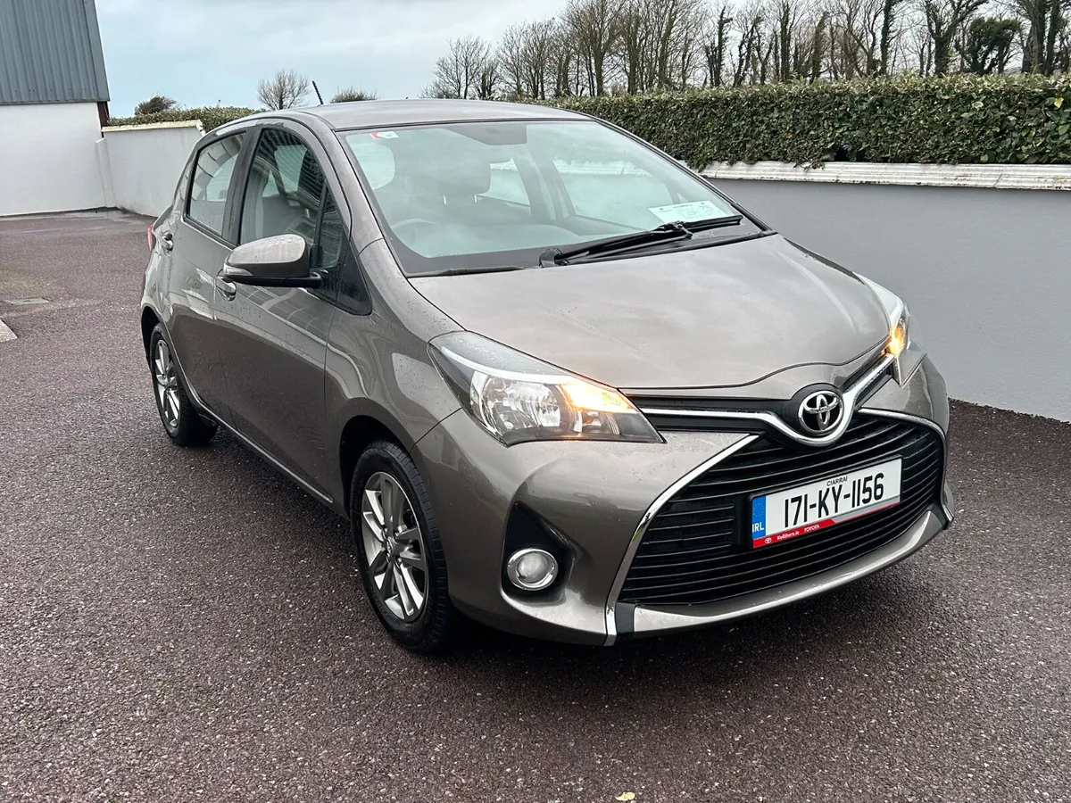 Toyota Yaris 2017 low miles NCT - Image 1