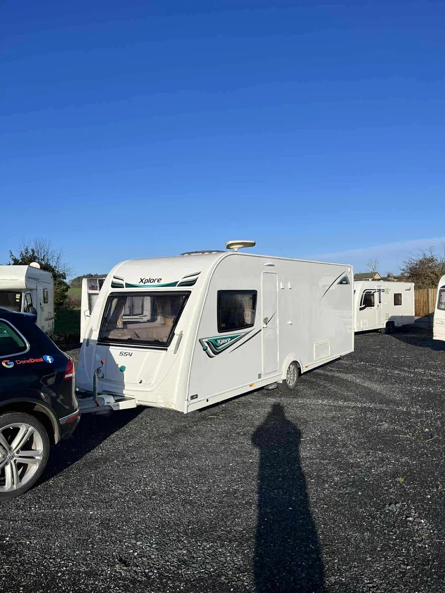2017 Elddis Xplore 4 Berth Island Bed Caravan - Image 1
