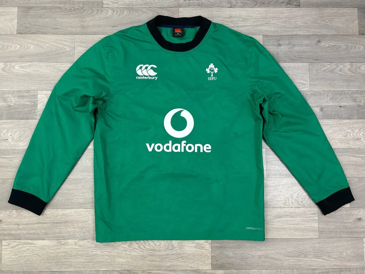 Canterbury Ireland Rugby Waterproof Sweatshirt - Image 1
