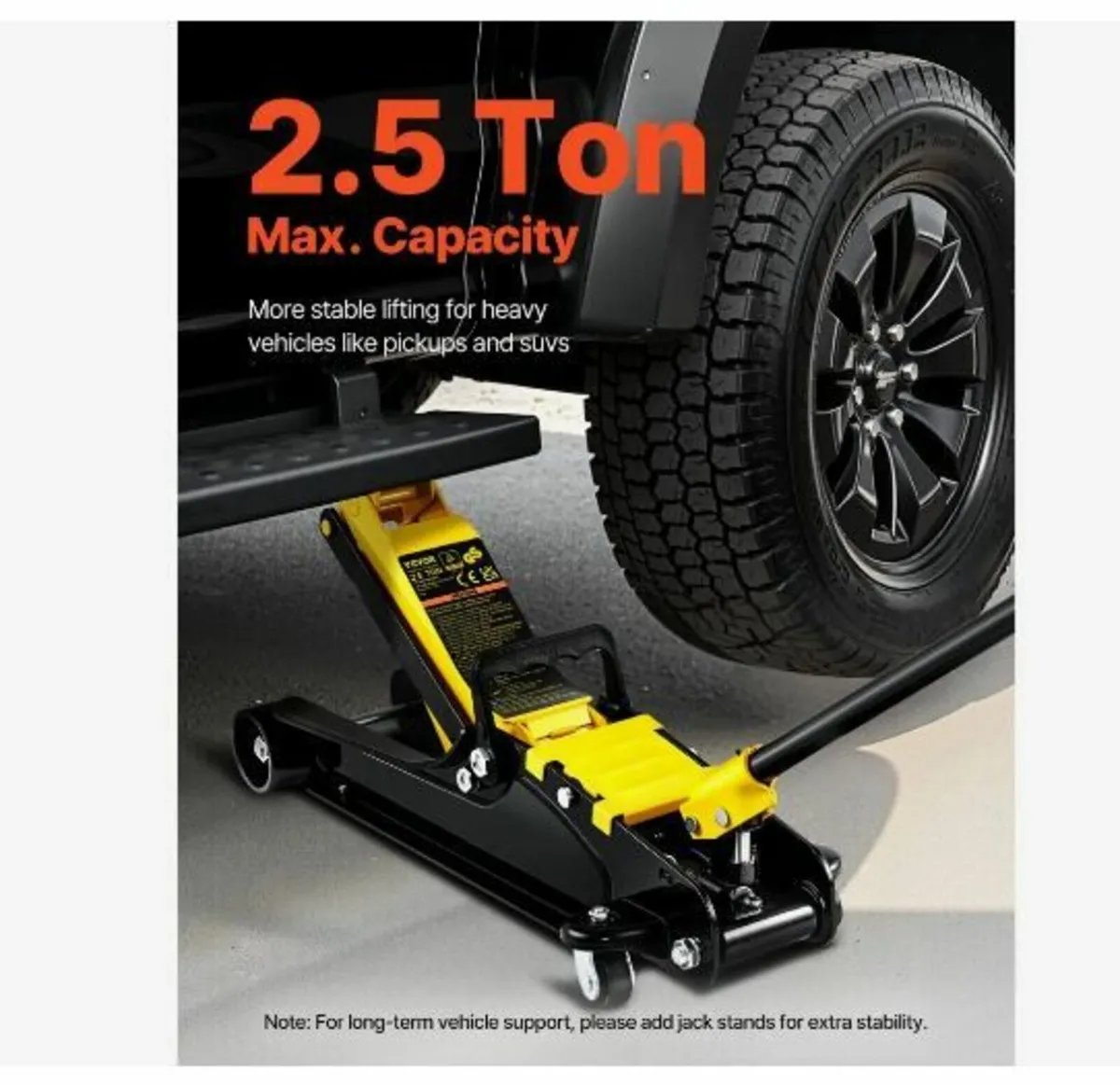 Floor Jack, 2.5 Ton Low Profile Floor Jack - Image 1