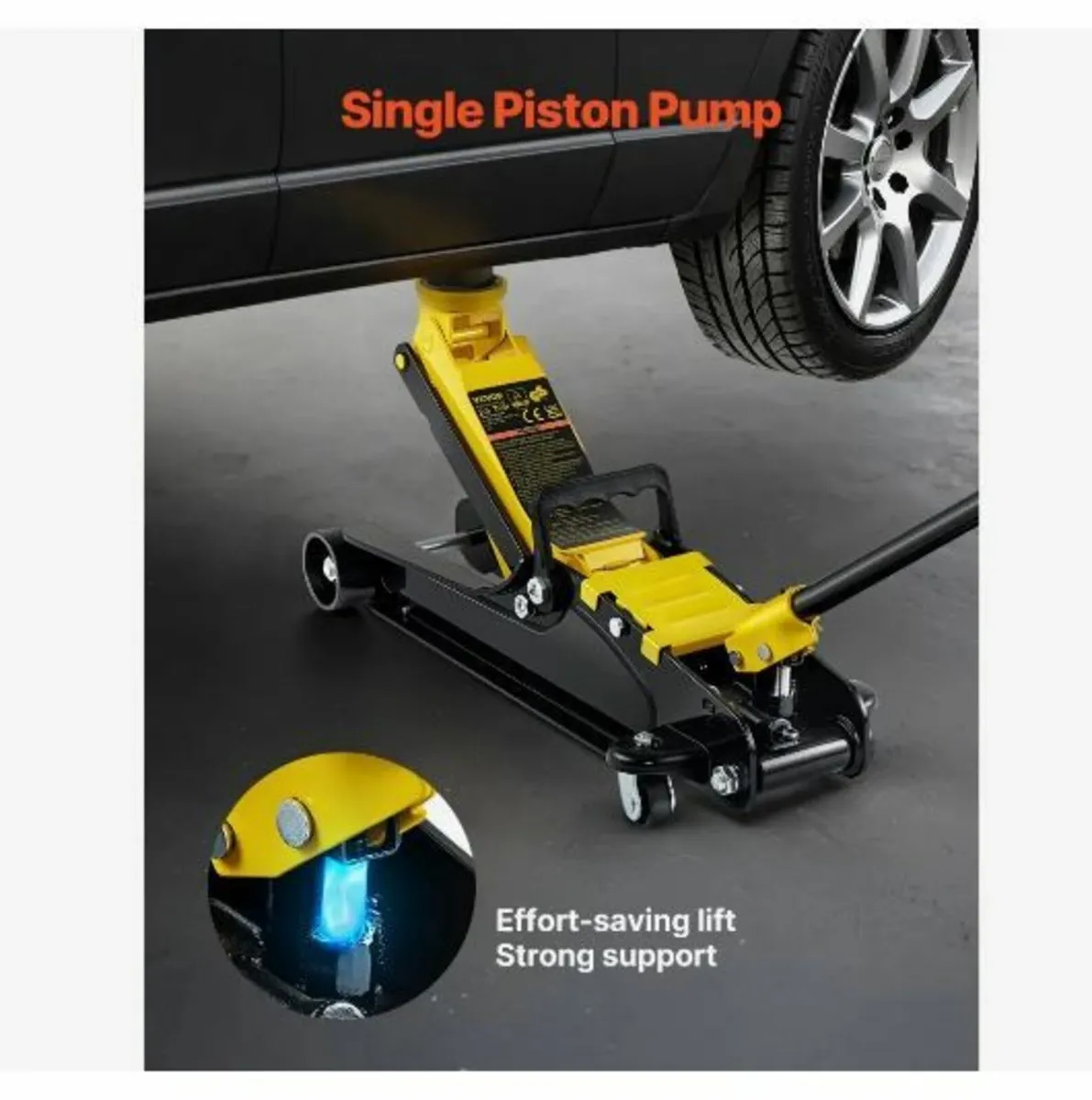 Floor Jack, 2.5 Ton Low Profile Floor Jack - Image 3