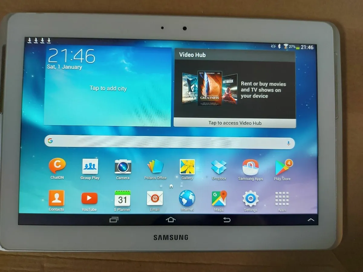 Samsung Galaxy Tab 2 10.1inch Tablet, ModelGT-P511 - Image 1