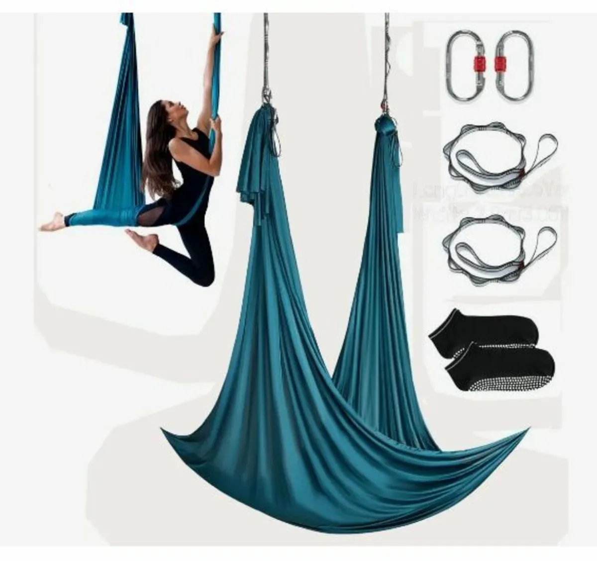 Aerial Yoga Hammock & Swing, 5.5 Yards - Image 1
